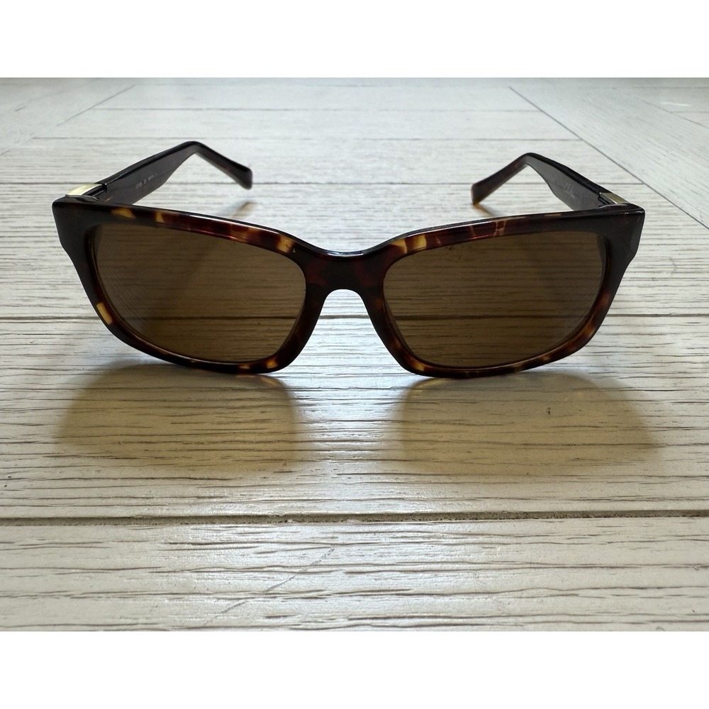 Cole Haan C7028 Full Rim Rectangular Classic Tort Sunglasses. Unisex. Outdoor.